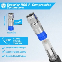 ZoeRax Coaxial Compression Tool Kit with Crimper