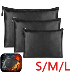 Fireproof Waterproof Document Storage Bag Organizer