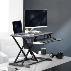 32 Inch Height Adjustable Desk Converter Riser