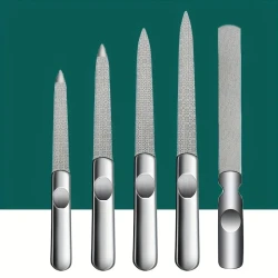 Professional Stainless Steel Nail File Double Sided