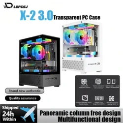 Transparent Seaview Mini ITX Gaming PC Case