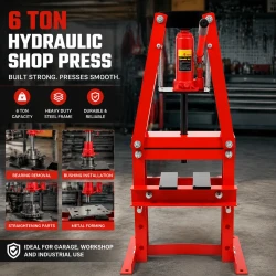 Heavy Duty Hydraulic Shop Press for Workshop Garage