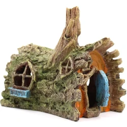 Tree House Resin Fish Tank Decoration for Aquatic Life