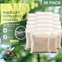 Natural Mosquito Repellent Pouch for Indoor and Outdoor
