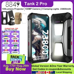 8849 Tank 2 Pro Rugged Smartphone with Projector
