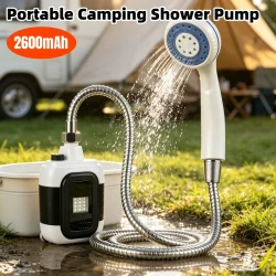 USB Rechargeable Portable Electric Shower Pump