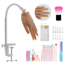 Silicone Nail Practice Hand Art Training Tools