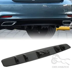 Universal 7 Fins Car Rear Bumper Lip Enhancement
