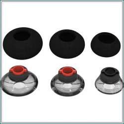 Premium Silicone Eartips for Plantronics Voyager Series