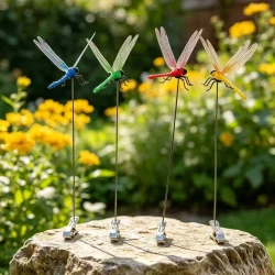 Colorful Dragonfly Mosquito Repellent Garden Clips