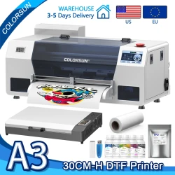 High Precision A3 DTF Printer for Custom T Shirts