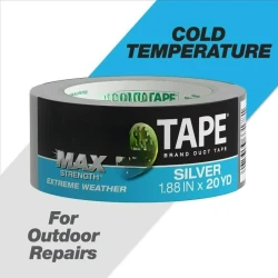 Max Strength Extreme Weather Duct Tape 1.88 x 20 Yard