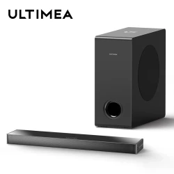 Ultra Slim Soundbar with Wired Subwoofer and HDMI ARC