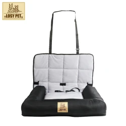 Waterproof Dog Car Seat Pad with Safety Belt