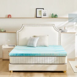 Thick Gel Cooling Memory Foam Mattress Topper