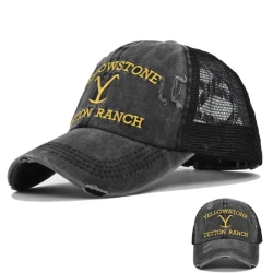 Yellowstone Dutton Ranch Ponytail Baseball Cap