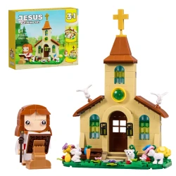 3 in 1 Jesus Building Blocks Set for Home Decor