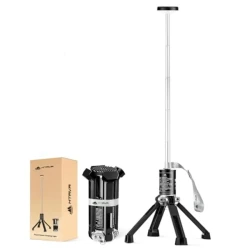 Rechargeable Camping Lantern with Telescopic Pole