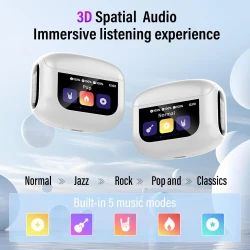 Wireless Touch Screen Earbuds with ANC and Long Battery