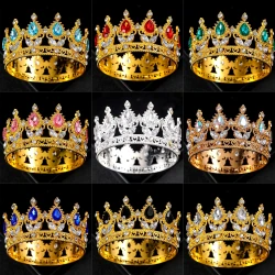 Elegant Baroque Crystal Tiara Cake Topper Decor