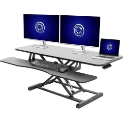Height Adjustable Dual Monitor Stand Desk Riser