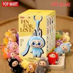 Labubu Dolls Genuine Badge Keychain Plush Toy