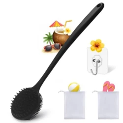 Silicone Body Scrubber Exfoliating Shower Brush