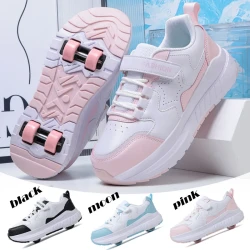 Kids Roller Skate Shoes Casual Sports Sneakers