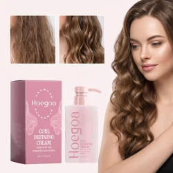 Curly Hair Styling Cream for Frizz Control and Shine