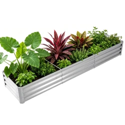Galvanized Steel Elevated Garden Bed Planting Box