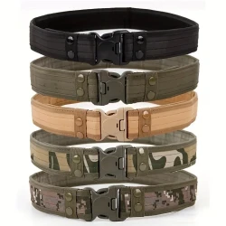 Men's Camouflage Tactical Mountaineering Waist Belt