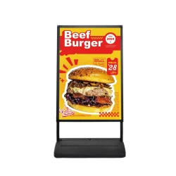 Double Sided Poster Sign Stand with Water Base