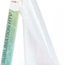 Clear Matte HTV Vinyl for Sublimation T Shirts