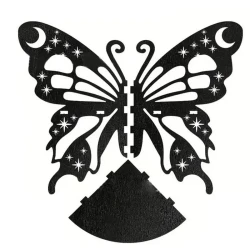 Butterfly Corner Floating Shelf for Home Decor