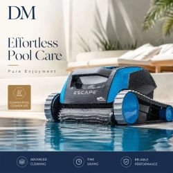 Dolphin Escape Pool Robot Cleaner with Smart Navigation