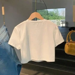 Y2K Stylish Cropped T-Shirt for Women