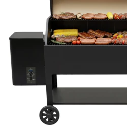 Automatic Pellet Smoker Hopper Kit with Temperature Control