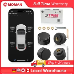 Moman RV Tire Pressure Monitoring System with Sensors