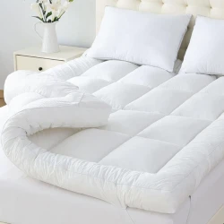 Extra Thick Microfiber Mattress Topper for Ultimate Comfort