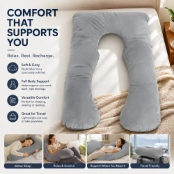 U Shaped Pregnancy Pillow for Maternity Support