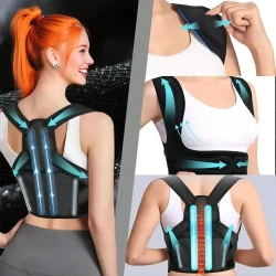 Adjustable Lightweight Posture Corrector for Pain Relief