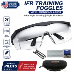 IFR Training Foggles for Pilots Flight Simulation
