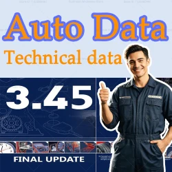 Auto Data 3.45 Car Diagnostic Software USB CD