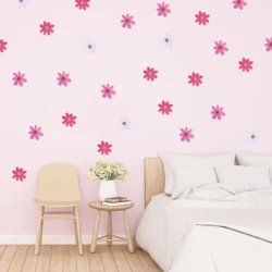 Cute Daisy Wall Decals for Home Decor