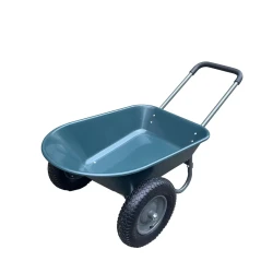 Heavy Duty Garden Wheelbarrow Cart with Dual Wheels
