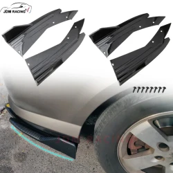 Universal Car Rear Bumper Spoiler Lip Carbon Fiber