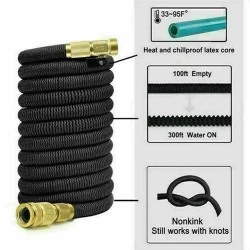 Expandable Flexible Garden Water Hose with Spray Nozzle