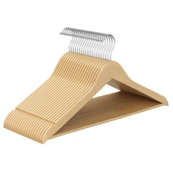 Songmics Set of 20 Birch Wood Clothes Hangers