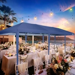 Waterproof 10x30 Pop Up Party Tent with Sidewalls