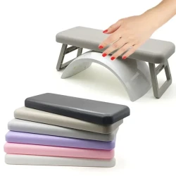 Foldable Nail Hand Rest for Comfortable Manicure